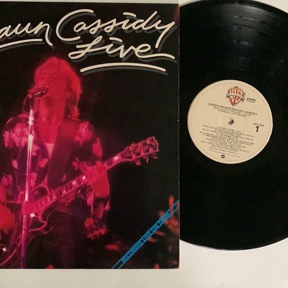 Record | Shaun Cassidy Live | Recorded Live on Tour | 1979 | Warner Bros - Picture 5 of 6